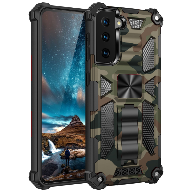 Hard Case Dengan Bracket Untuk Samsung Galaxy M51 A51 A71 4G A52 A72 5G A12 A32