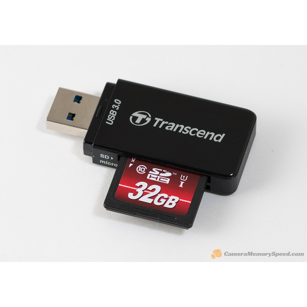 Transcend USB 3.0 Card Reader RDF5 (Black/White/Pink) ราคา ถูกที่สุด ดีลบีเคเค แกลเลอรีภาพที่ 7