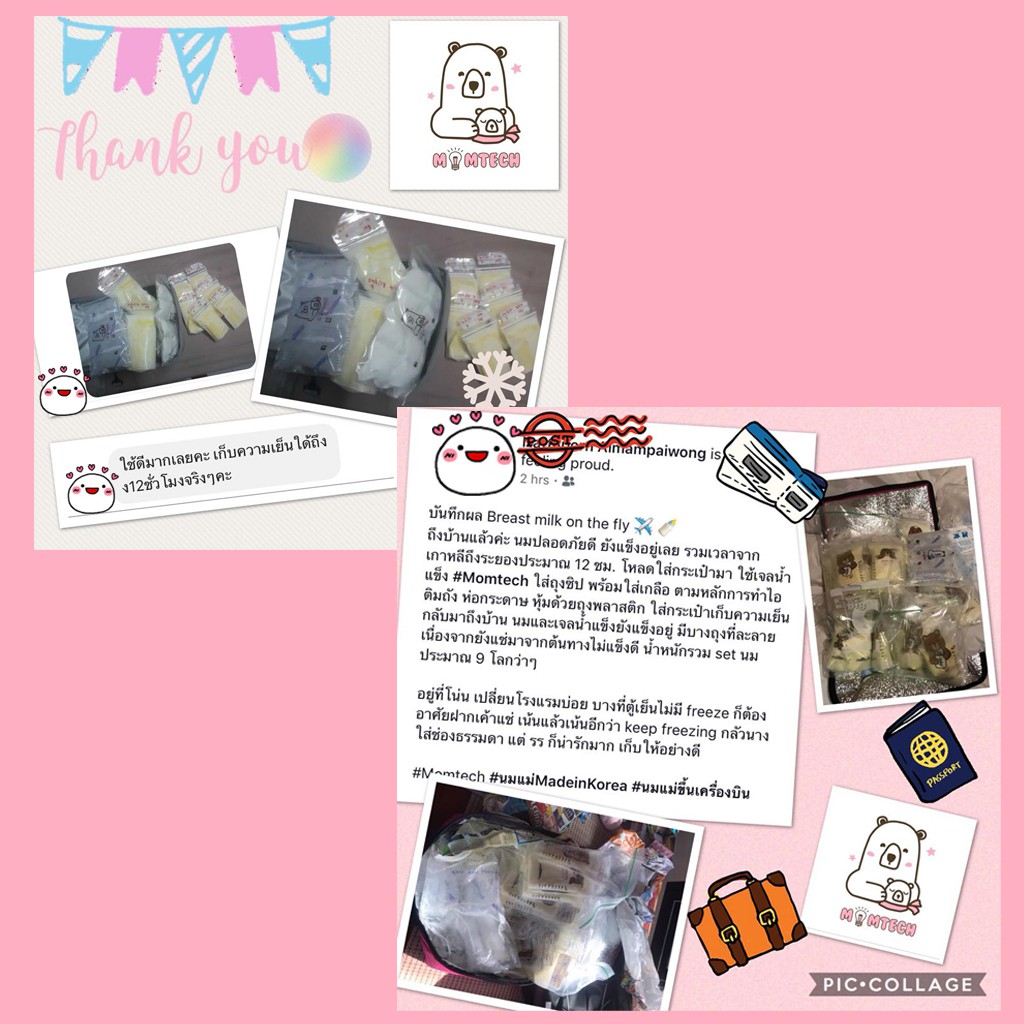 เจลเก็บนมแม่ ThermaFreeze รุ่น 