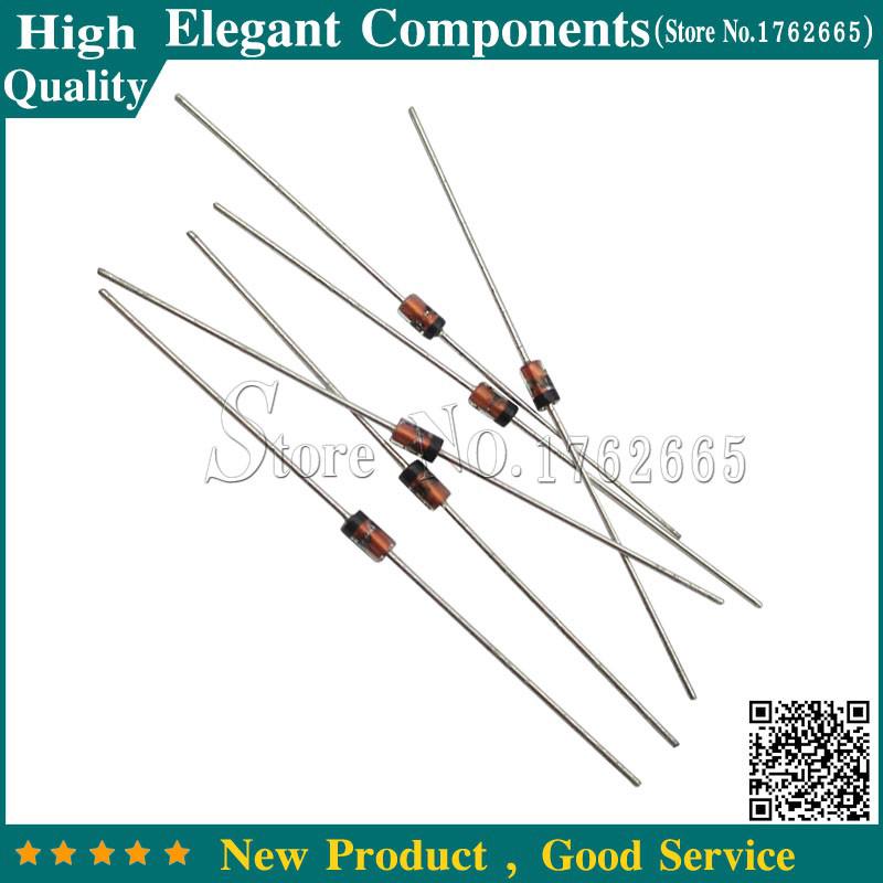 100PCS 1N4752 1N4752A DO-41 IN4752 1W 33V Zener Diode Free Shipping