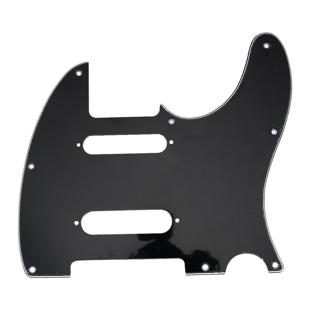 Musiclily Pro 8 หลุม SS กีตาร์ Pickguard สําหรับ US/Mexico Fender Deluxe Nashville Tele สไตล์กีตาร์ไฟฟ้า