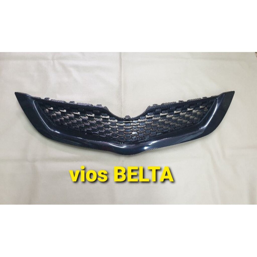 กระจัง กระจังหน้า กระจังหน้าตกแต่ง ทรง belta หน้ากาก Toyota Vios 2007 2008 2009 2010 2011 2012