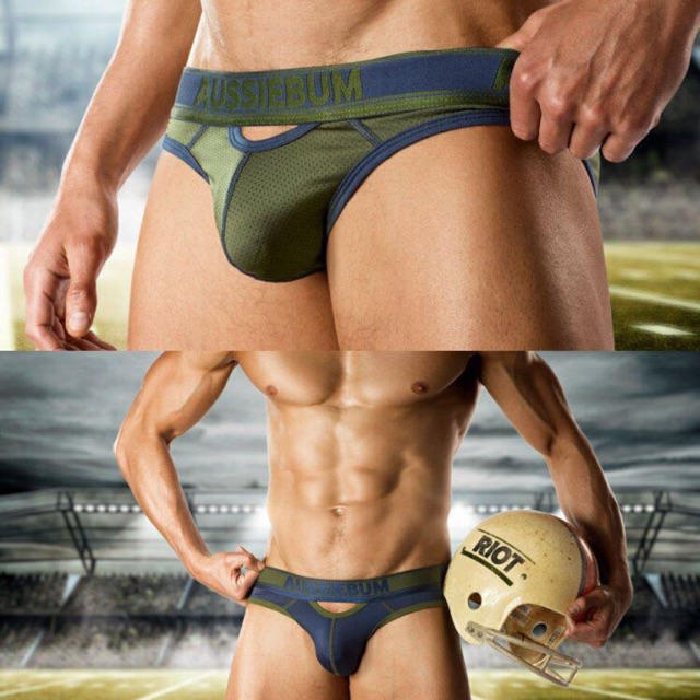ขายดี กางเกงในชาย | Aussiebum ทรงBrief ผ้ามันใส่สบายมาก