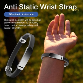 lemonshu Winter Portable Universal Adjustable Anti-Static Wristband Wrist Strap Bracelet