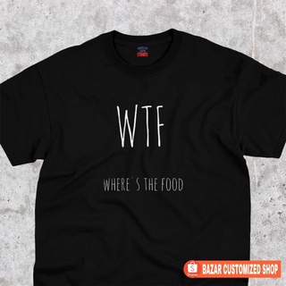 เสื้อยืดครอปเสื้อคนอ้วนผญ - เสื้อผ้าผู้ชาย• เสื้อยืดคุณภาพอาหารของ WTF WAS W-5XL