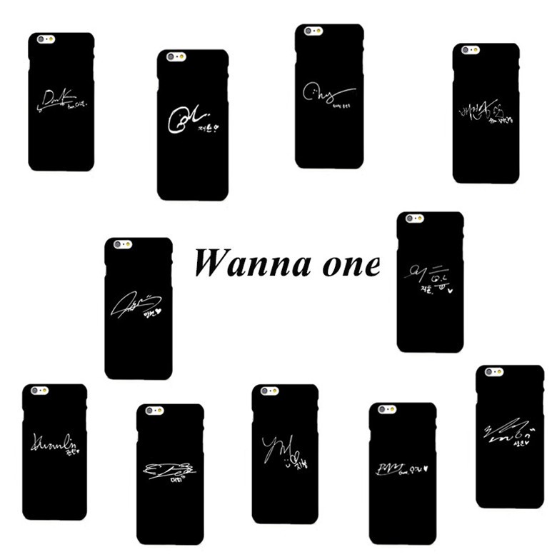 เคสโทรศัพท์มือถือพิมพ์ลาย Kpop Wanna One สําหรับ Iphone ( 9 , 10 )