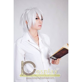 วิกผมสีขาวซอยรากไทรสึรุมารุ Cosplay Character touken ranbu tsurumaru 60CM