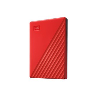 WD External Hard Drive 1TB ฮาร์ดดิสพกพา รุ่น NEW My Passport 2019 ,RED ,1TB, USB 3.0