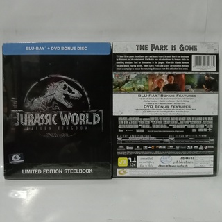 Media Play Jurassic World: Fallen Kingdom/ จูราสสิค เวิลด์: อาณาจักรล่มสลาย (Blu-Ray+DVD BONUS STEELBOOK) / S16488RES+L