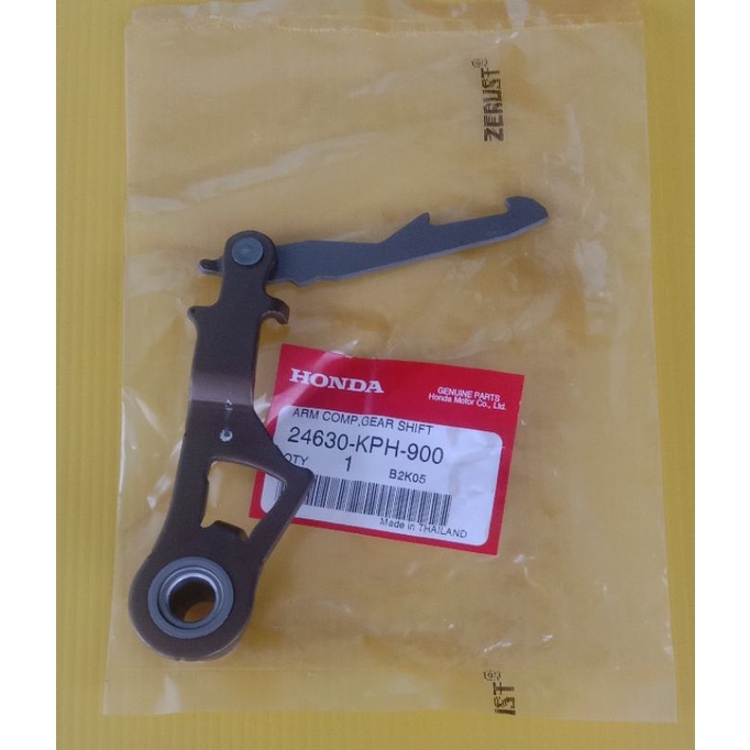 แขนเลื่อนเกียร์แท้(24630-KPH-900) HONDA เวฟ125รุ่นคาร์บูทุกรุ่น,ดรีม125,เวฟ125รุ่นไฟเลี้ยวบังลม ,1ชิ