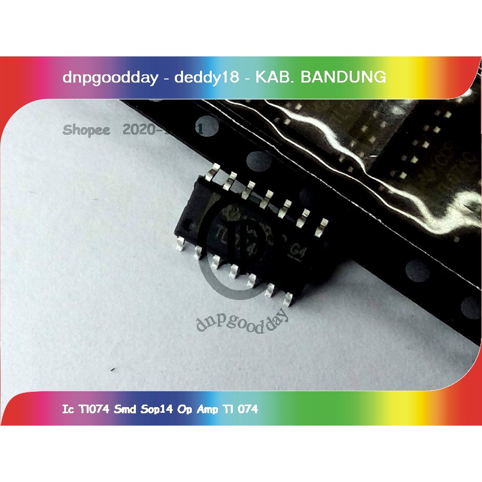 Ic Tl074 Smd Sop14 Op Amp Tl 074