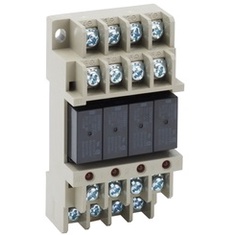 เทอร์มินอล รีเลย์ Terminal Relay OMRON G6B-4BND G6D-F4B Coil 24VDC 5A / 3A 250V 4 poles (4PST-NO sta