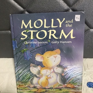 MOLLY and the STORM หนังสือนิทานปกแข็งมือสอง-cb2