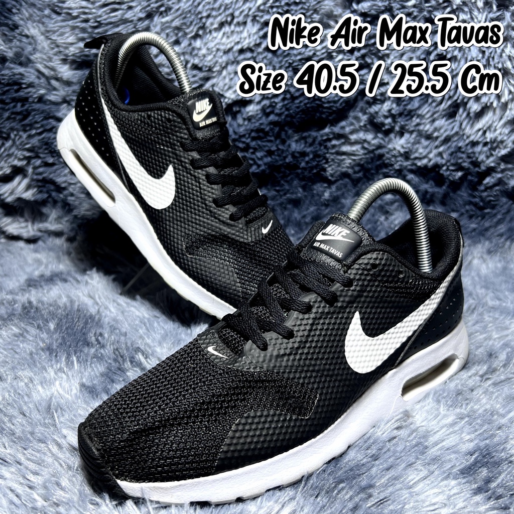 Nike Air Max Tavas Size 40.5 / 25.5 Cm รองเท้าผ้าใบมือสอง คุณภาพดี ราคาสบายกระเป๋า