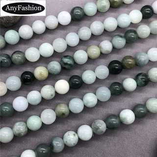 5A Jadeite Beads 6-10mm Round Natural Loose Stone Bead Diy for Bracelet