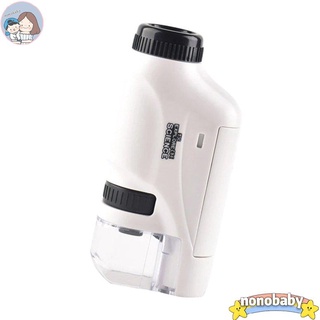 【nono】Mini Handheld Microscope Children Portable Size Microscope Education Toy