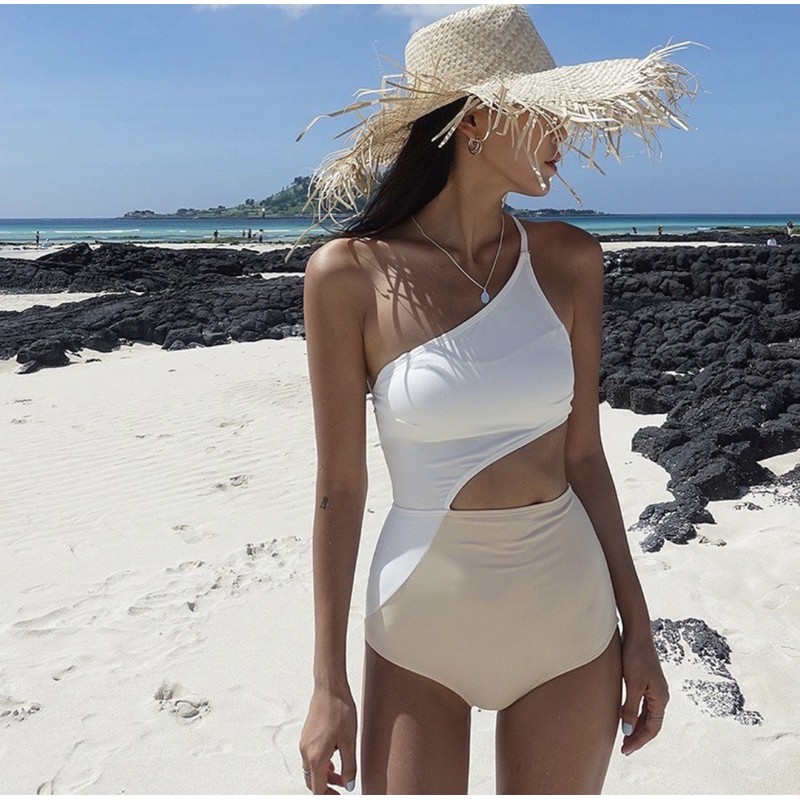 ชุดว่ายน้ำ one piece bikini plu บิกินี่ basicsbysita