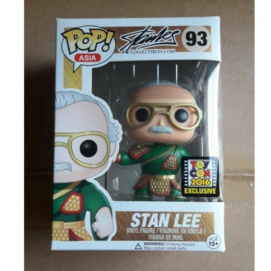 Funko pop Marvel Stan Lee Guan Yu 93 Toycon Exclusive หายาก ของแท้ ฟิกเกอร์กวนอู ฟันโกะป๊อบ funkopop