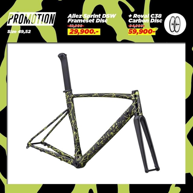 allez sprint dsw frameset
