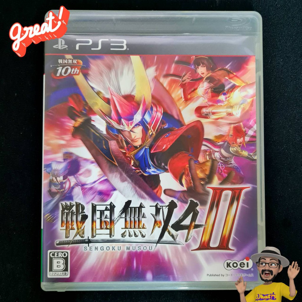 Sengoku Musou 4 แผ่นเกมส์แท้ PS3 มือสอง