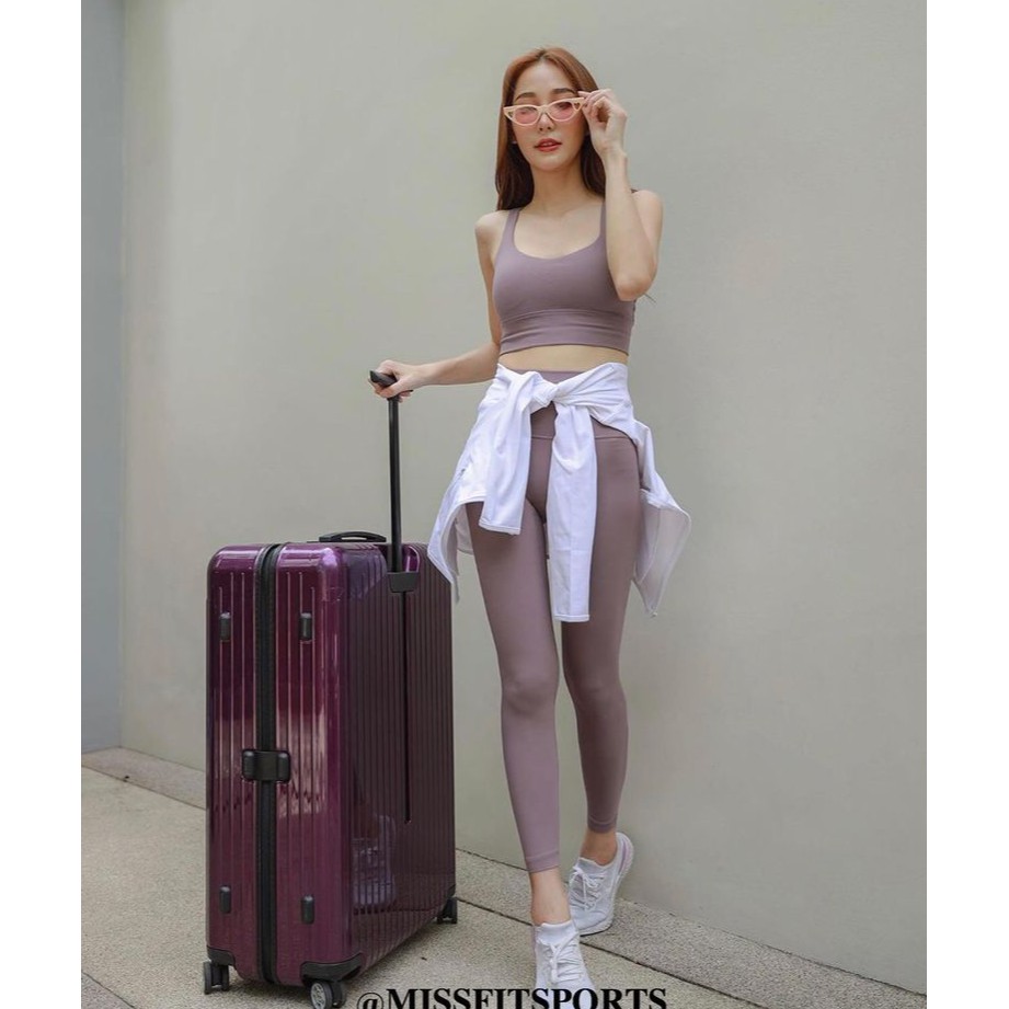 ชุดสปอร์ตบรา Berry pink