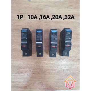 Anzens ลูกเซอร์กิตเบรกเกอร์ 1P 10A ,16A,20A ,32A  แบบเสียบ (Plug On)