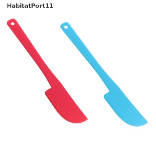 Habitatport ไม้พายซิลิโคน สําหรับผสมครีม เนย เค้ก เบเกอรี่ 1 ชิ้น