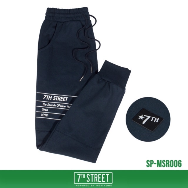 กางเกงขายาว 7th Street  Jogger  รุ่นSP-MSR006 ของแท้​ 100% มีพร้อมส่ง
