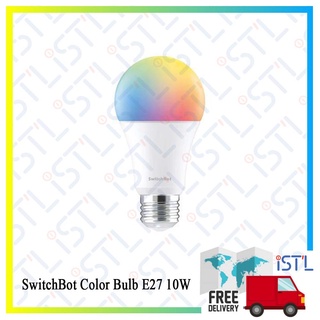 SwitchBot Color Bulb E27 10W WiFi / Bluetooth Smart Color Light / Yellow and White Smart Lamp