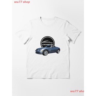 2022 Chrysler Crossfire Essential T-Shirt เสื้อยืด ดพิมพ์ลาย ดผ้าเด้ง คอกลม cotton ความนิยม sale Unisex