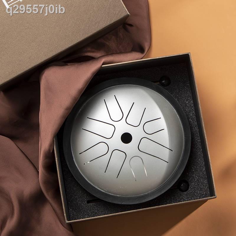 Hluru 6 Inch 8 Notes Steel Tongue Drum for Beginners Percussion Musical ...