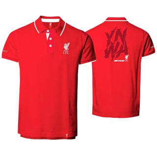 เช็คไซด์ก่อนสั่งซื้้อ !!!!!   เสื้อโปโลลิเวอร์พูล ลิขสิทธิ์แท้ LFC-PL-049RD   ราคา 650 บาท   (สีแดง)