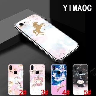 เคสโทรศัพท์มือถือพิมพ์ลาย Unicorn สําหรับ Vivo Y95 Y91 V5 Plus V7 Y75 Y79 V9 Y85 Y89 V11 V15 Pro Y11 254 A