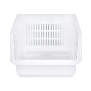 ตะกร้าใส่ของ เหลี่ยม SH-113 สีขาว ตะกร้าใส่ของในครัว KITCHEN BASKET SQUARE SH-113 WHITE