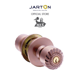 JARTON MXC5600AC-S*P ลูกบิดMXทั่วไป หัวมะยมรมดำแดง จานเล็ก*แผง