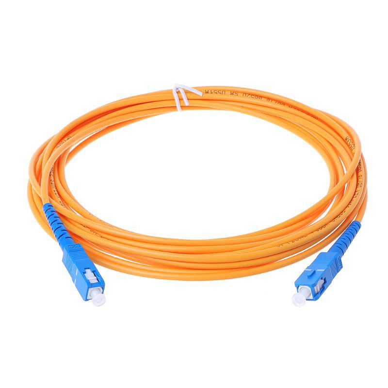 2J` SC/UPC-SC/UPC-SM 3mm Fiber Optic Jumper Cable Single Mode Extension Patch Cord