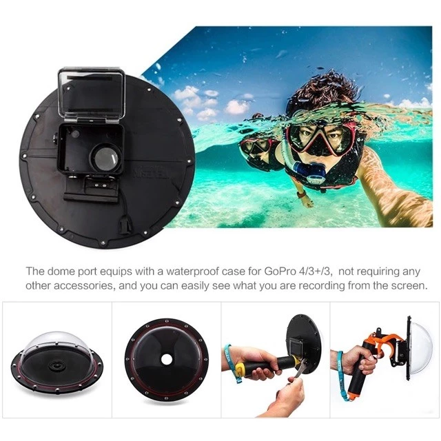 Dome TELESIN ของGopro HERO9/HERO8Black SJ6. thumbnail 8
