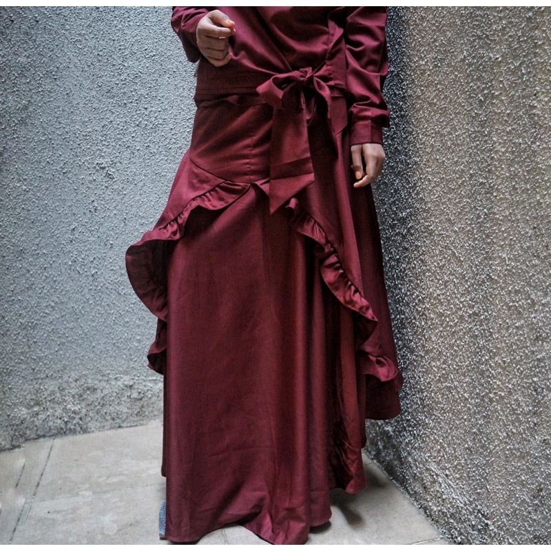 Yura Set Maroon*****