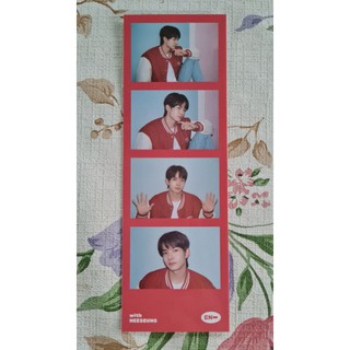 [พร้อมส่ง] รูป 4 ช่อง ที่คั่น ฮีซึง Heeseung ENHYPEN Ggu Ggu Package Deco Package 4-Cut Photo