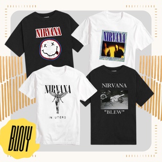 แฟชั่นยูนิเซ็กซ์ ♠♦NÏRVANA OLD BAND แรงบันดาลใจจากการออกแบบเสื้อยืด | BLNY