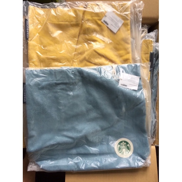 กระเป๋าลูกฟูก Starbucks Corduroy Tote