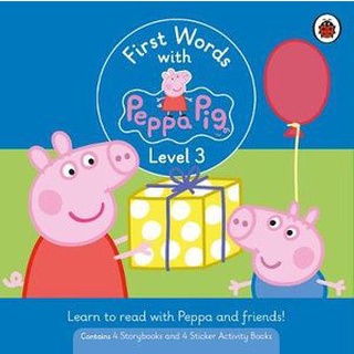 มือ1 พร้อมส่ง FIRST WORDS WITH PEPPA SET: LEVEL 3