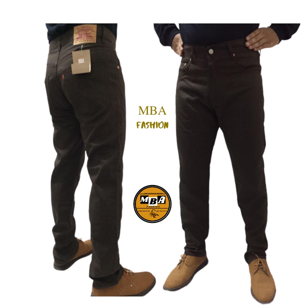 Mens Slack - MEN PANT- Slack Jean LVIS STRAIGHTCUT VIRAL