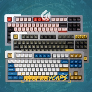 170 Keys Aifei Keycaps Double Shot SA Profile Key Dye-Sub Keycap for Mechanical Keyboard Keycaps