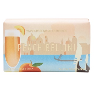 Wavertree &amp; London Luxury Soap - Peach Bellini สบู่ออร์แกนิค (พีช เบลลินี่ คอกเทล)  (200g)