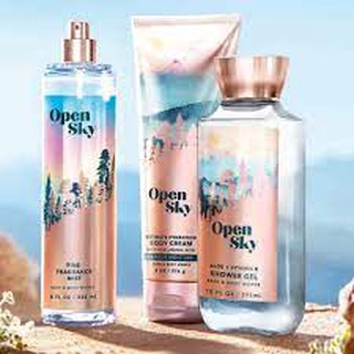 🌈☀️🌤🌻⚘Bath &amp; Body Works กลิ่น Open Sky กลิ่นหอมออกใหม่ Unisex ใช้ได้ทั้งหญิงชาย ใหม่แท้ 100%  อเมริกา