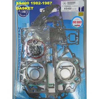 YAMAHA XS400 year 1982-1987 GASKET COMPLETE SET "ISO9001" "NON ASBESTOS" // ปะเก็นเครื่อง ชุดใหญ่ ไม่มีแร่ใยหิน