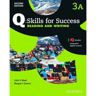 Se-ed (ซีเอ็ด) : หนังสือ Q  Skills for Success 2nd ED 3A, Reading &amp; Writing  Students Book +iQ Online (P)