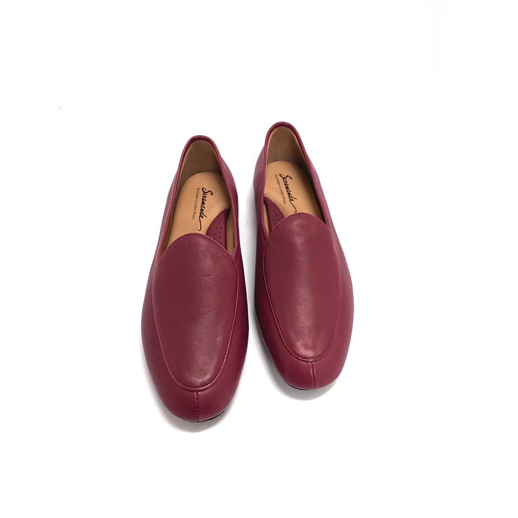 Saramanda รุ่น 202013L SIENNA I รองเท้าโลฟเฟอร์สตรี แบบสวม หนังลูกแกะ มี 7 สี