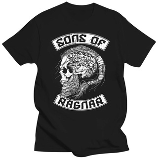 ขายดี!เสื้อยืด พิมพ์ลายหมาป่า Sons Of Ragnar สําหรับผู้ชายS-5XL